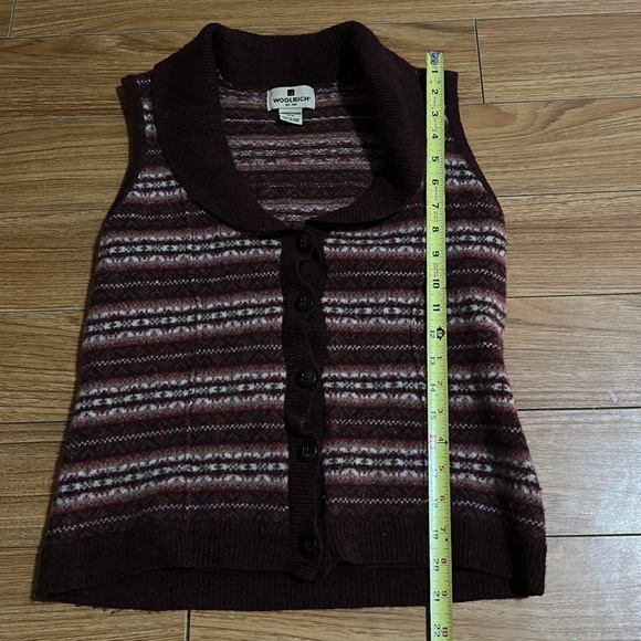Woolrich Lambswool Vest - Picture 4 of 7